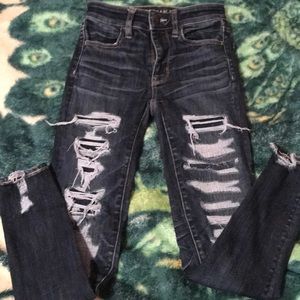 American eagle jeans 00 short